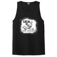 Local Egg Dealer Funny Bleached Chicken Lover Farm Farmer PosiCharge Competitor Tank