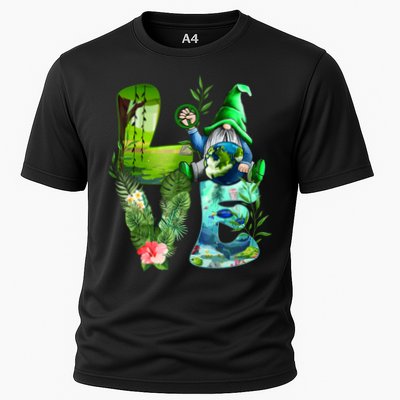 Love Earth Day Gnome Save Our Planet Environtal April 22 Gift Performance Shirt
