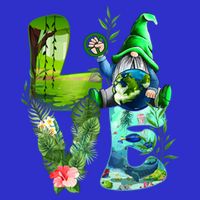 Love Earth Day Gnome Save Our Planet Environtal April 22 Gift 16 in Basic Backpack