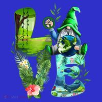 Love Earth Day Gnome Save Our Planet Environtal April 22 Gift Premium T-Shirt