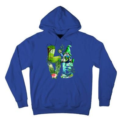 Love Earth Day Gnome Save Our Planet Environtal April 22 Gift Tall Hoodie