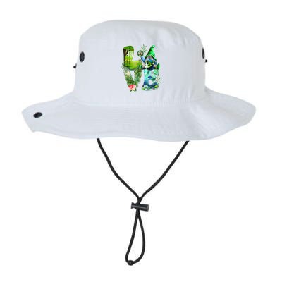 Love Earth Day Gnome Save Our Planet Environtal April 22 Gift Legacy Cool Fit Booney Bucket Hat