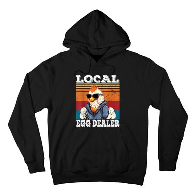 Local Egg Dealer Funny Egg Peddler Chicken Egg Farmer Hoodie