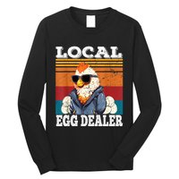 Local Egg Dealer Funny Egg Peddler Chicken Egg Farmer Long Sleeve Shirt