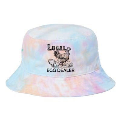 Local Egg Dealers Chicken Funny Local Egg Dealers Chicken Tie Dye Newport Bucket Hat