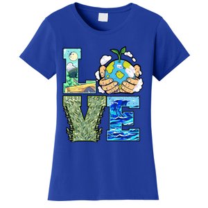 Love Earth Day Save Planet Protect Nature Great Gift Women's T-Shirt