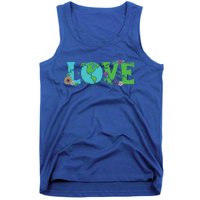 Love Earth Day Save Environt Cute Heart Planet Protection Gift Tank Top