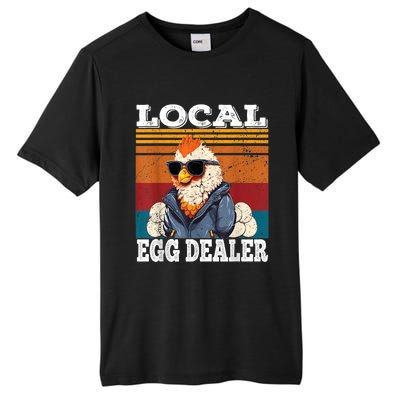 Local Egg Dealer Funny Egg Peddler Chicken Egg Farmer Tall Fusion ChromaSoft Performance T-Shirt