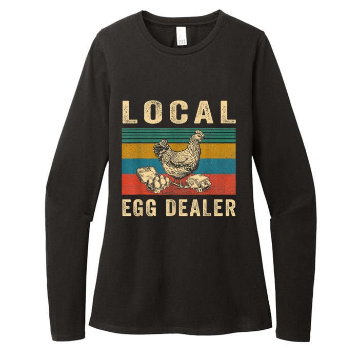 Local Egg Dealers Chicken Funny Local Egg Dealers Chicken Womens CVC Long Sleeve Shirt