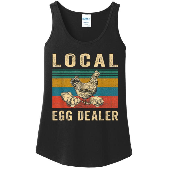 Local Egg Dealers Chicken Funny Local Egg Dealers Chicken Ladies Essential Tank