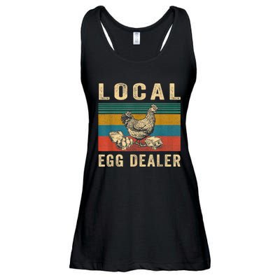 Local Egg Dealers Chicken Funny Local Egg Dealers Chicken Ladies Essential Flowy Tank