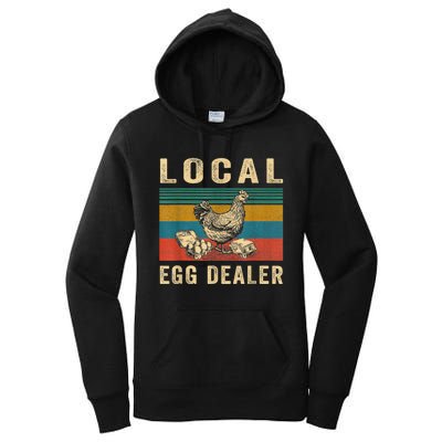 Local Egg Dealers Chicken Funny Local Egg Dealers Chicken Women's Pullover Hoodie