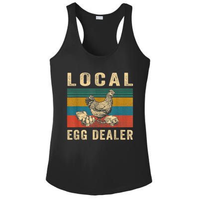 Local Egg Dealers Chicken Funny Local Egg Dealers Chicken Ladies PosiCharge Competitor Racerback Tank