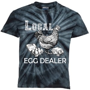 Local Egg Dealers Chicken Funny Local Egg Dealers Chicken Kids Tie-Dye T-Shirt