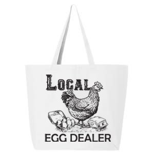 Local Egg Dealers Chicken Funny Local Egg Dealers Chicken 25L Jumbo Tote