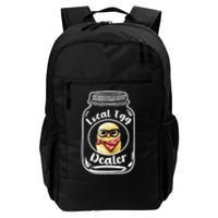 Local Egg Dealer for Chicken Farms and Farmers Funny Chicken Daily Commute Backpack