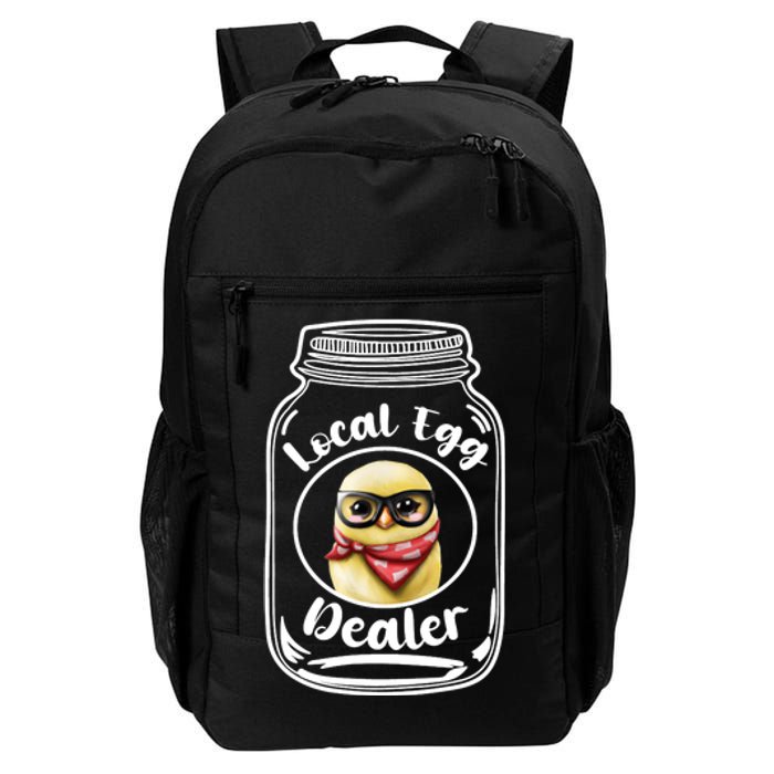 Local Egg Dealer for Chicken Farms and Farmers Funny Chicken Daily Commute Backpack