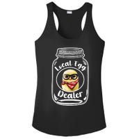 Local Egg Dealer for Chicken Farms and Farmers Funny Chicken Ladies PosiCharge Competitor Racerback Tank