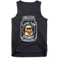 Local Egg Dealer for Chicken Farms and Farmers Funny Chicken Tank Top