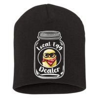 Local Egg Dealer for Chicken Farms and Farmers Funny Chicken Short Acrylic Beanie