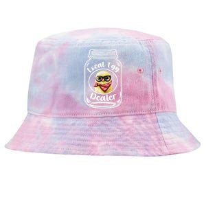 Local Egg Dealer for Chicken Farms and Farmers Funny Chicken Tie-Dyed Bucket Hat