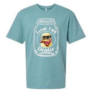 Local Egg Dealer for Chicken Farms and Farmers Funny Chicken Sueded Cloud Jersey T-Shirt