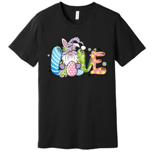 Love Easter Day Easter Egg Bunny Gnome For Lover Trending Gift Idea Premium T-Shirt