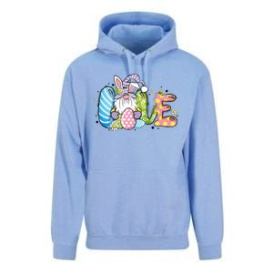 Love Easter Day Easter Egg Bunny Gnome For Lover Trending Gift Idea Unisex Surf Hoodie