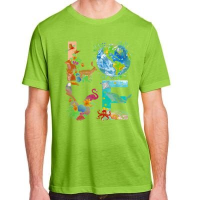 Love Earth Day Nature Adult ChromaSoft Performance T-Shirt