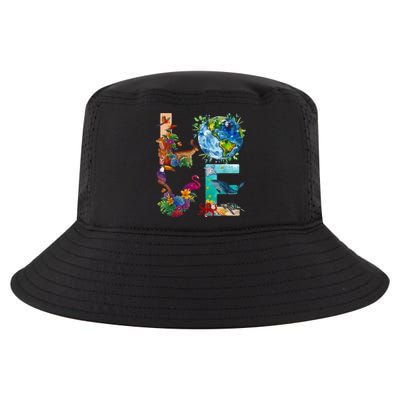 Love Earth Day Nature Cool Comfort Performance Bucket Hat