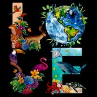 Love Earth Day Nature Cooling Performance Crew T-Shirt