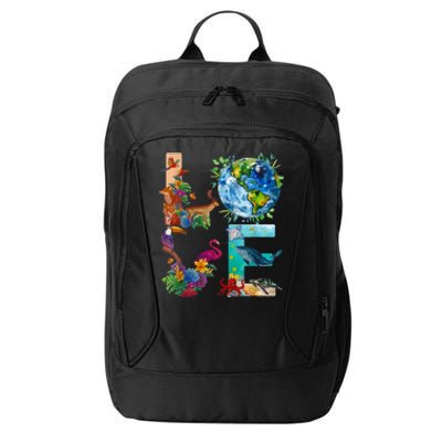 Love Earth Day Nature City Backpack