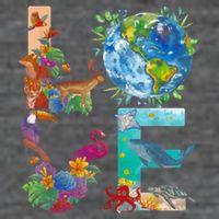 Love Earth Day Nature Tall T-Shirt