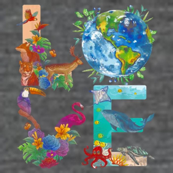 Love Earth Day Nature Tall T-Shirt