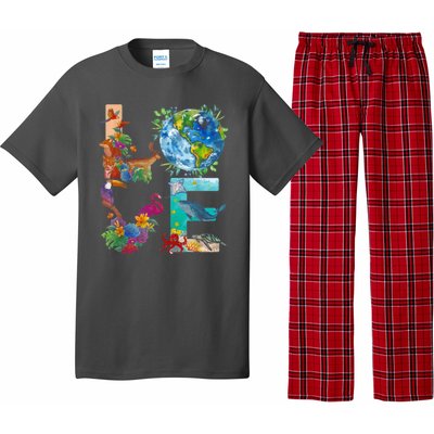 Love Earth Day Nature Pajama Set