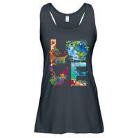 Love Earth Day Nature Ladies Essential Flowy Tank