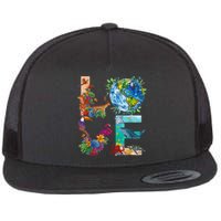 Love Earth Day Nature Flatbill Hat