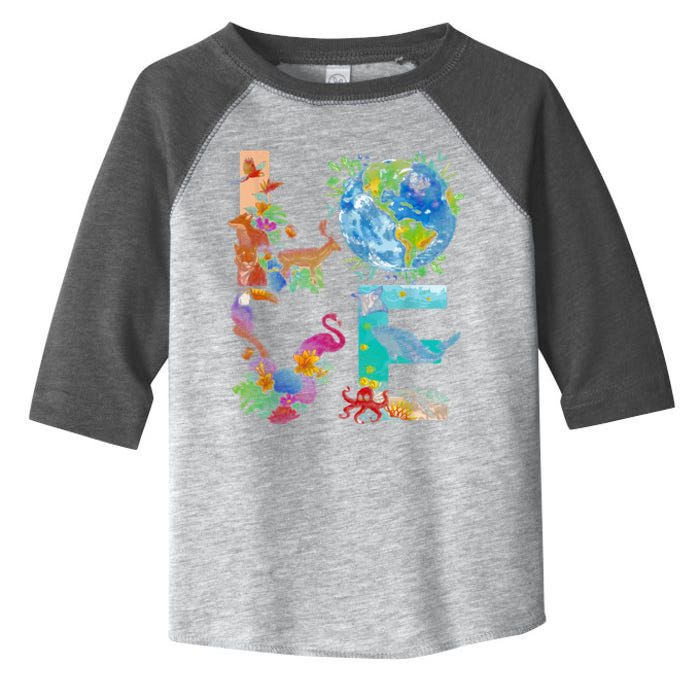 Love Earth Day Nature Toddler Fine Jersey T-Shirt