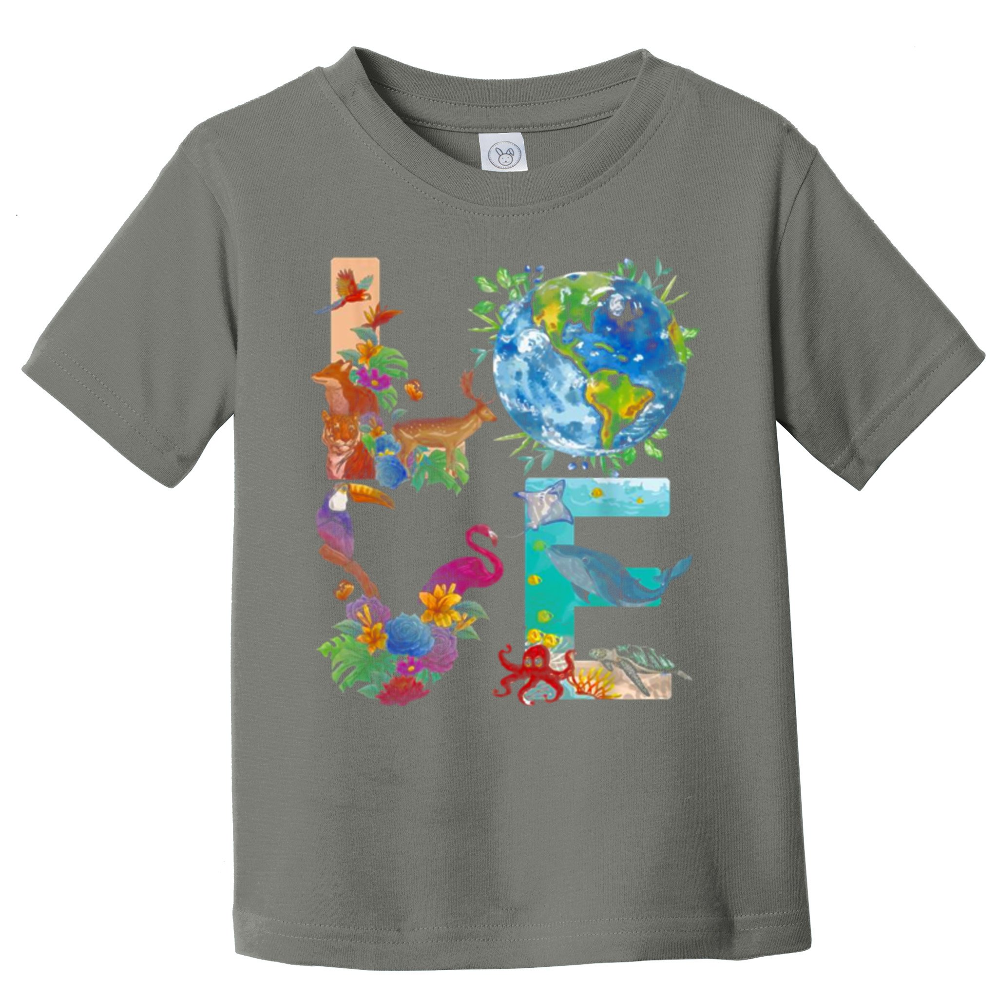 Love Earth Day Nature Toddler T-Shirt