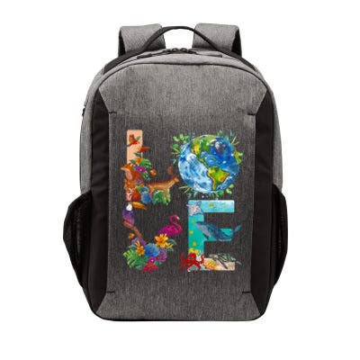 Love Earth Day Nature Vector Backpack