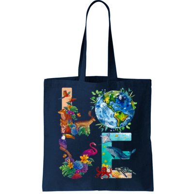 Love Earth Day Nature Tote Bag