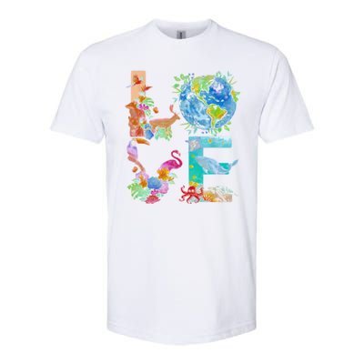 Love Earth Day Nature Softstyle® CVC T-Shirt