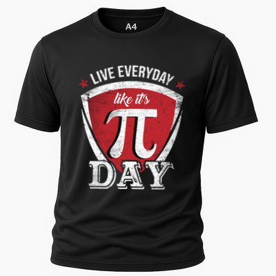 Live Every Day Like It's Pi Day Gift Performance Shirt