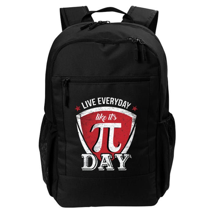 Live Every Day Like It's Pi Day Gift Backpack