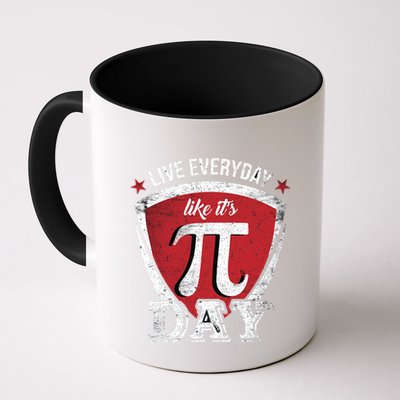 Live Every Day Like It's Pi Day Gift Mug