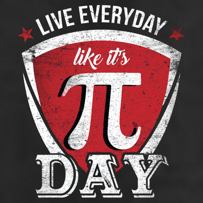 Live Every Day Like It's Pi Day Gift 25L Jumbo Tote