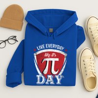 Live Every Day Like It's Pi Day Gift Hoodie