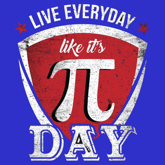 Live Every Day Like It's Pi Day Gift Button