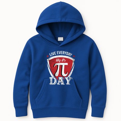 Live Every Day Like It's Pi Day Gift Kids Hoodie