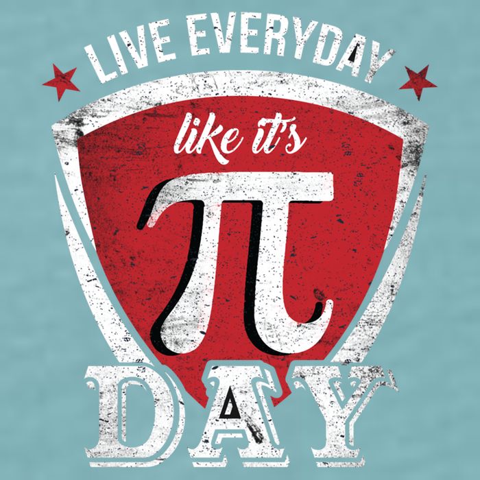 Live Every Day Like It's Pi Day Gift Sueded Cloud Jersey T-Shirt